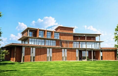 Square Amenity Building